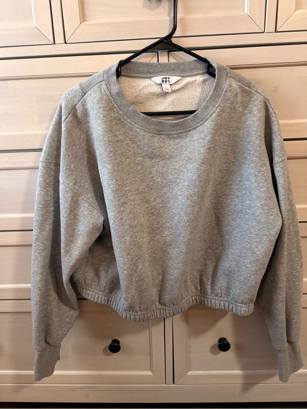 JoyLab Gray Crewneck Sweatshirt - Classic Pullover